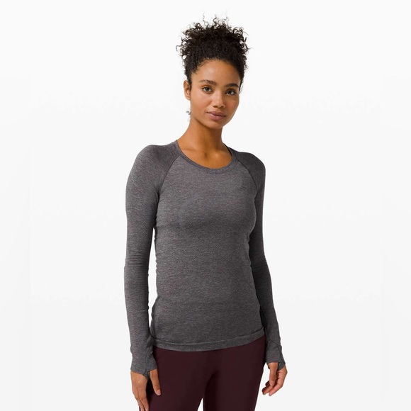 Lululemon Swiftly Tech Long Sleeve 2.0 Slate / Graphite Grey - Picture 1 of 5